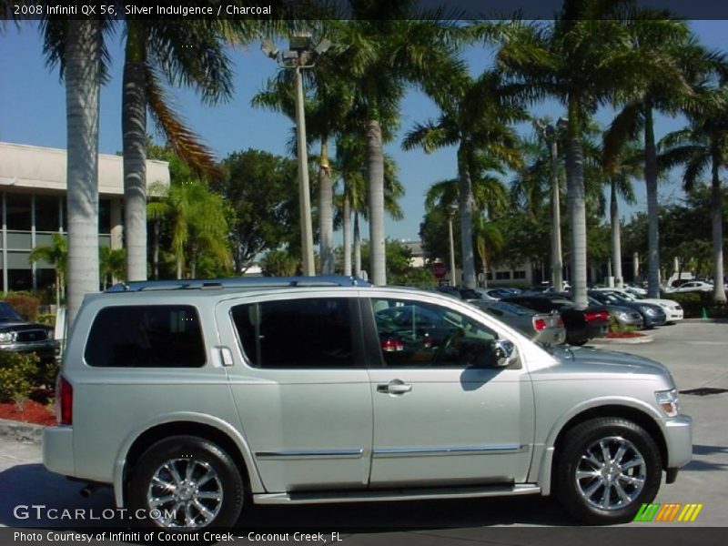 Silver Indulgence / Charcoal 2008 Infiniti QX 56