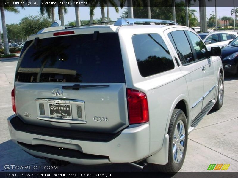 Silver Indulgence / Charcoal 2008 Infiniti QX 56
