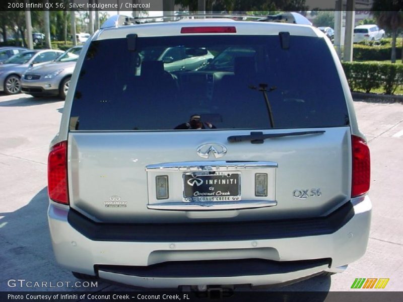 Silver Indulgence / Charcoal 2008 Infiniti QX 56