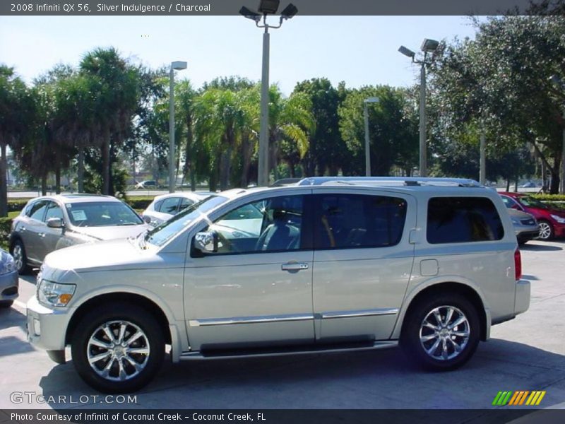 Silver Indulgence / Charcoal 2008 Infiniti QX 56