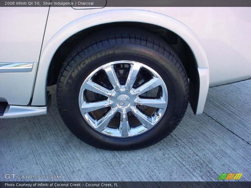 Silver Indulgence / Charcoal 2008 Infiniti QX 56