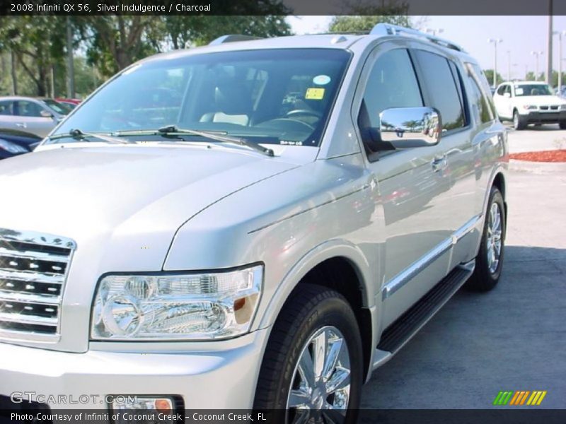 Silver Indulgence / Charcoal 2008 Infiniti QX 56