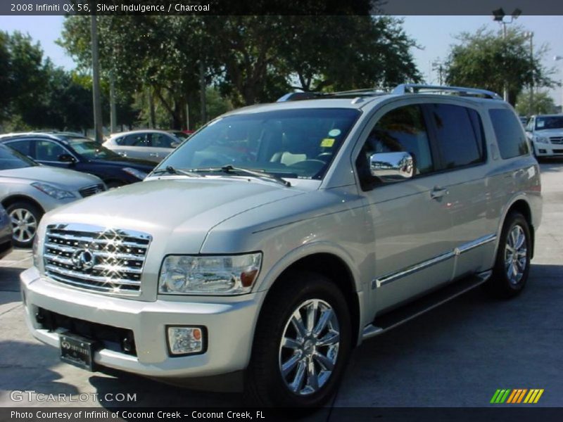 Silver Indulgence / Charcoal 2008 Infiniti QX 56