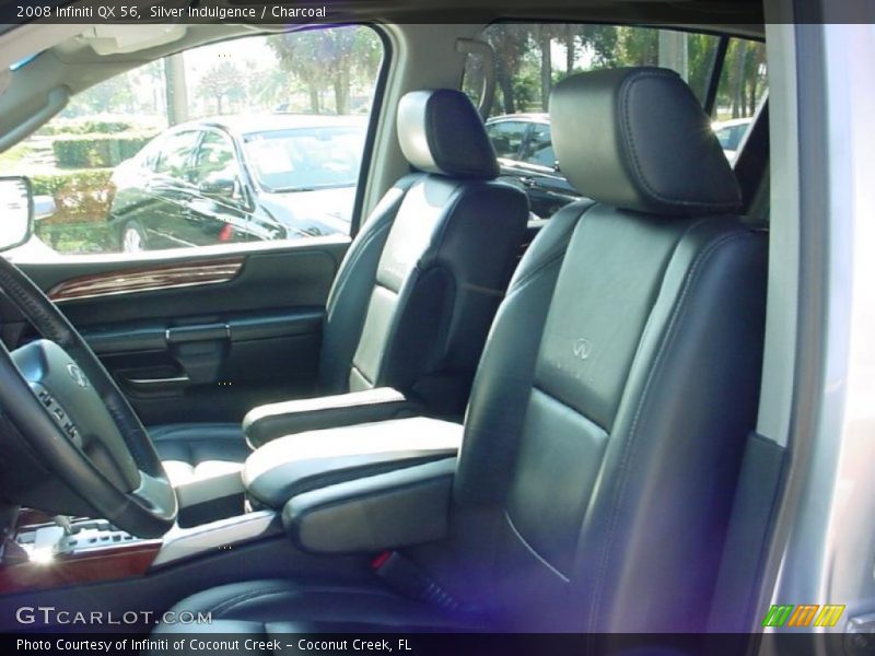 Silver Indulgence / Charcoal 2008 Infiniti QX 56