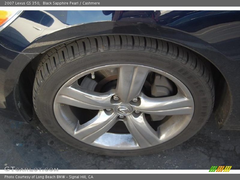 Black Sapphire Pearl / Cashmere 2007 Lexus GS 350