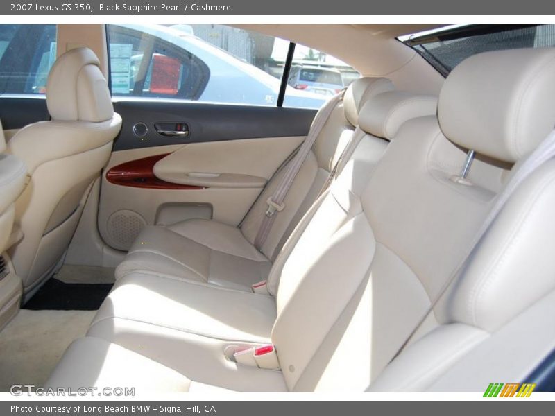 Black Sapphire Pearl / Cashmere 2007 Lexus GS 350