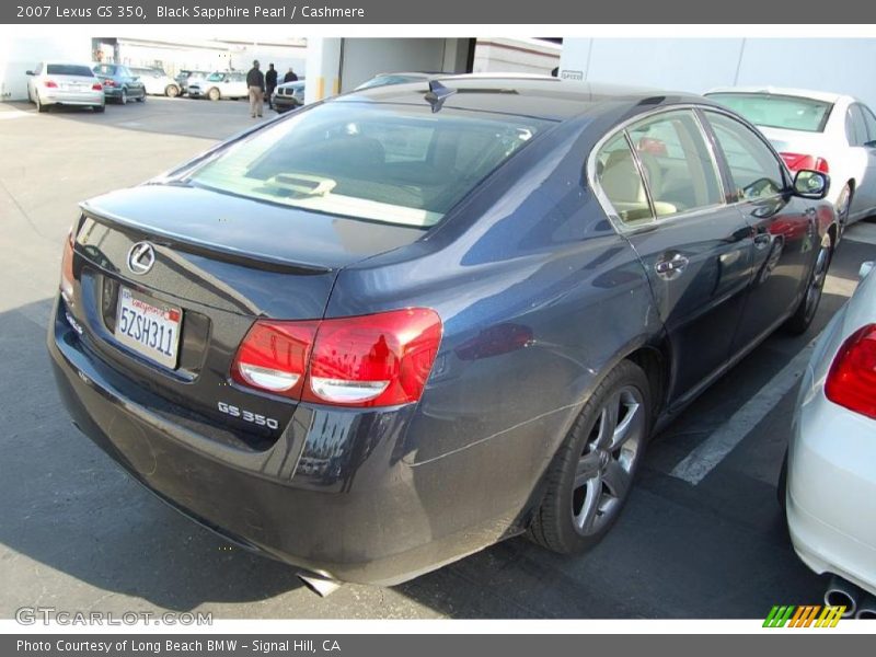 Black Sapphire Pearl / Cashmere 2007 Lexus GS 350