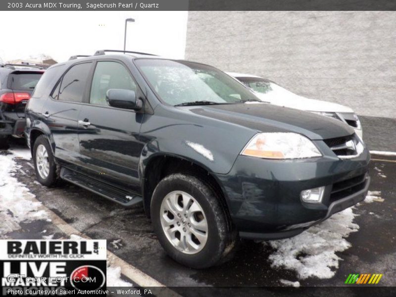 Sagebrush Pearl / Quartz 2003 Acura MDX Touring