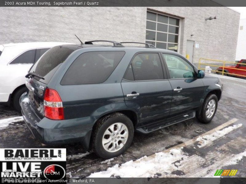 Sagebrush Pearl / Quartz 2003 Acura MDX Touring