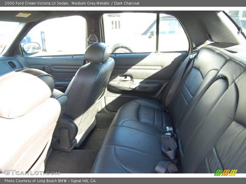 Medium Grey Metallic / Dark Charcoal 2000 Ford Crown Victoria LX Sedan