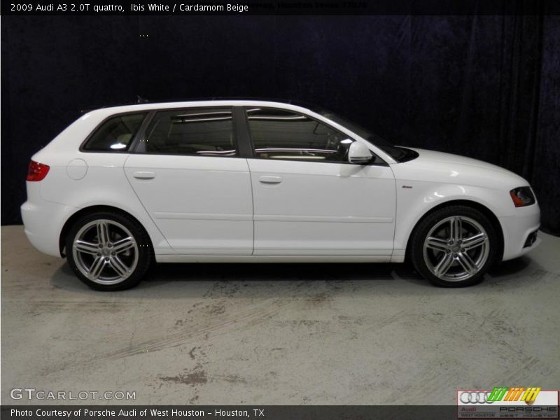 Ibis White / Cardamom Beige 2009 Audi A3 2.0T quattro