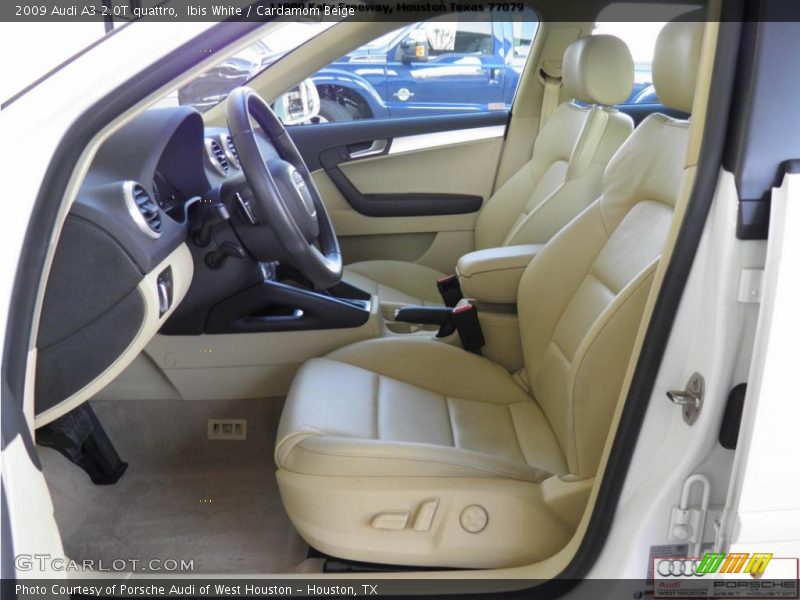Ibis White / Cardamom Beige 2009 Audi A3 2.0T quattro