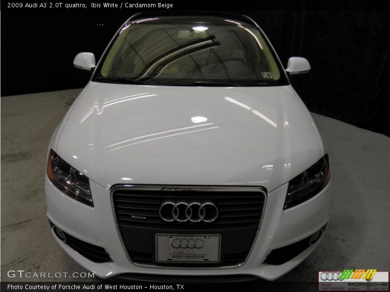 Ibis White / Cardamom Beige 2009 Audi A3 2.0T quattro