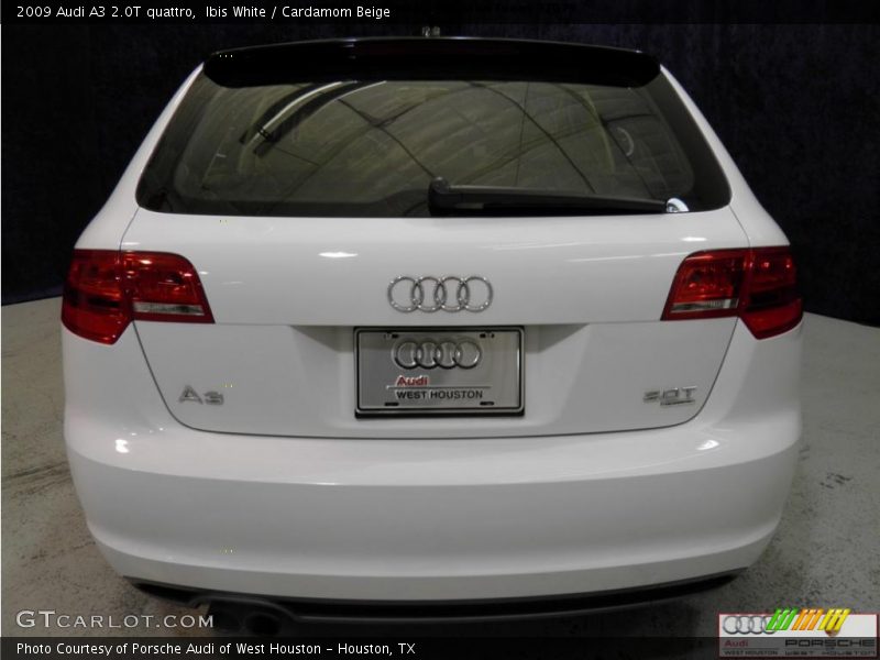 Ibis White / Cardamom Beige 2009 Audi A3 2.0T quattro