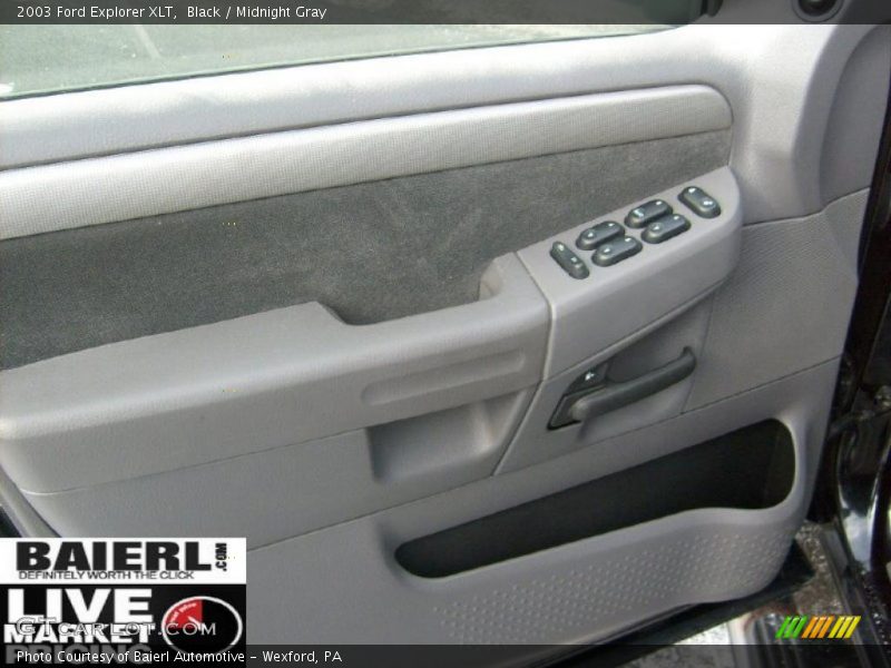 Black / Midnight Gray 2003 Ford Explorer XLT