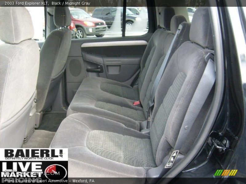 Black / Midnight Gray 2003 Ford Explorer XLT