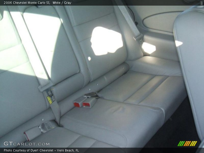 White / Gray 2006 Chevrolet Monte Carlo SS