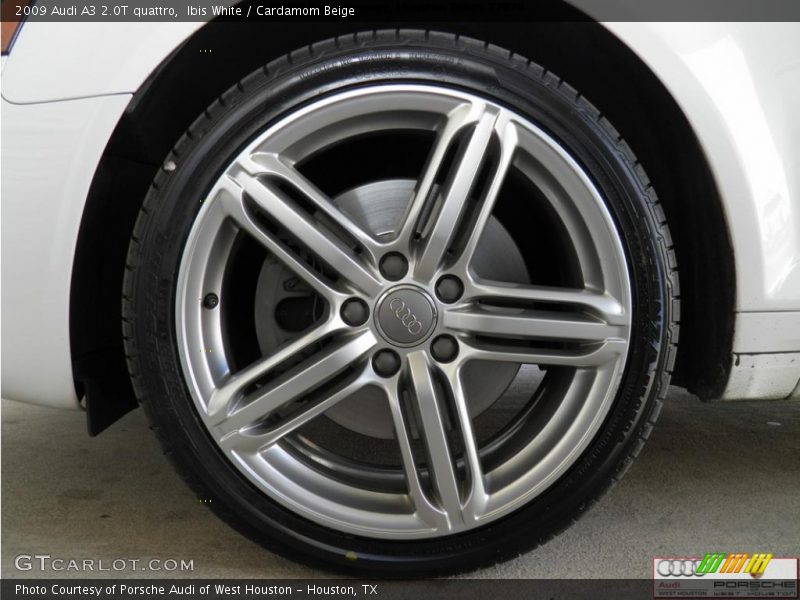 Ibis White / Cardamom Beige 2009 Audi A3 2.0T quattro