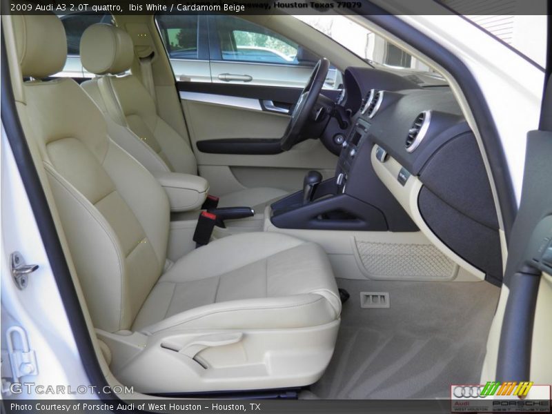 Ibis White / Cardamom Beige 2009 Audi A3 2.0T quattro
