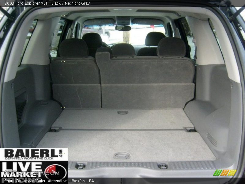 Black / Midnight Gray 2003 Ford Explorer XLT