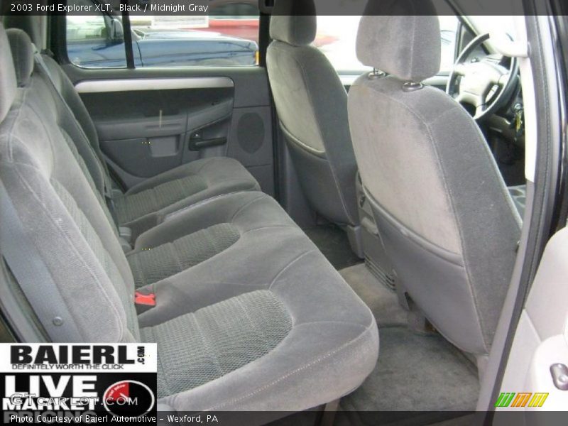 Black / Midnight Gray 2003 Ford Explorer XLT