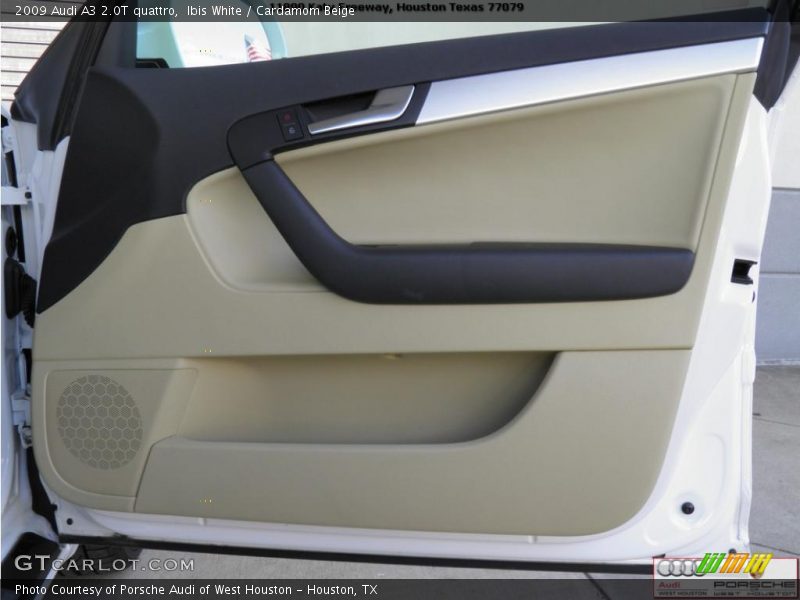 Ibis White / Cardamom Beige 2009 Audi A3 2.0T quattro