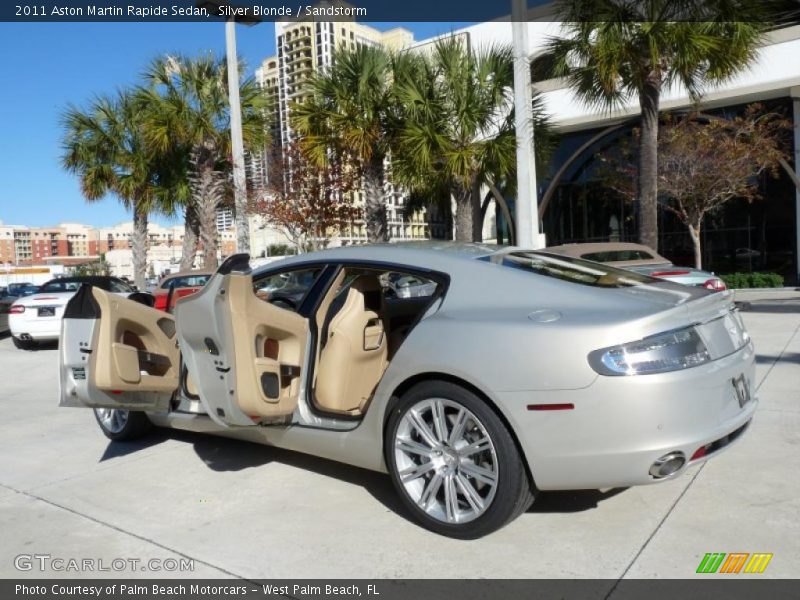  2011 Rapide Sedan Silver Blonde