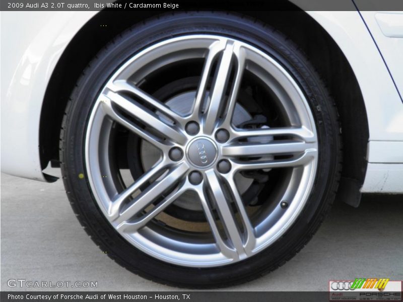 Ibis White / Cardamom Beige 2009 Audi A3 2.0T quattro