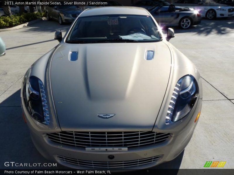 Silver Blonde / Sandstorm 2011 Aston Martin Rapide Sedan