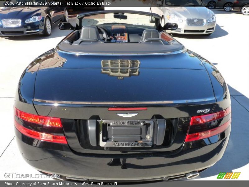 Jet Black / Obsidian Black 2006 Aston Martin DB9 Volante