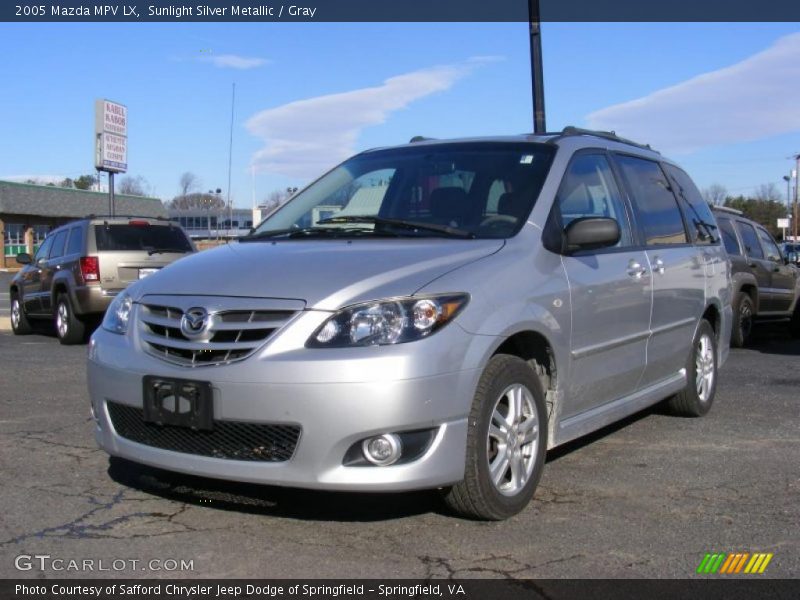 Sunlight Silver Metallic / Gray 2005 Mazda MPV LX