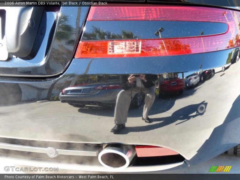 Jet Black / Obsidian Black 2006 Aston Martin DB9 Volante