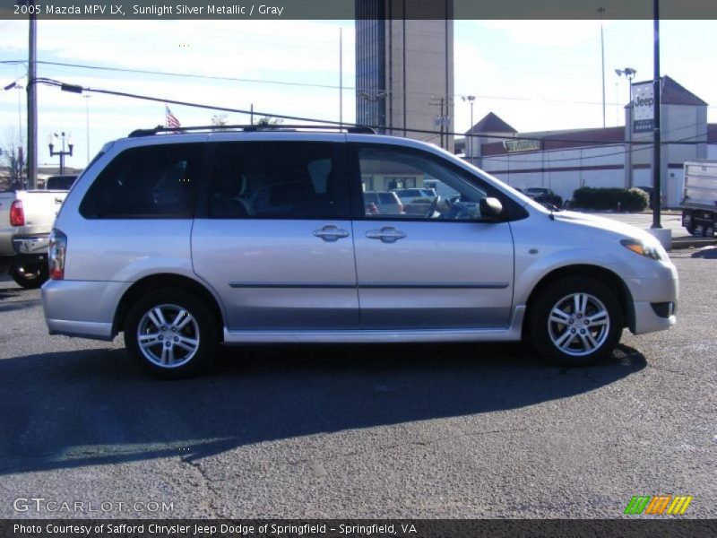 Sunlight Silver Metallic / Gray 2005 Mazda MPV LX