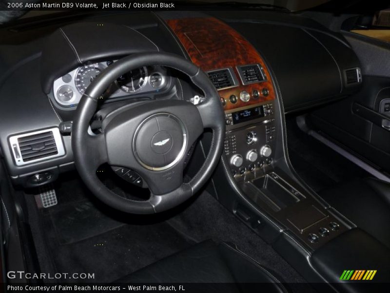 Obsidian Black Interior - 2006 DB9 Volante 