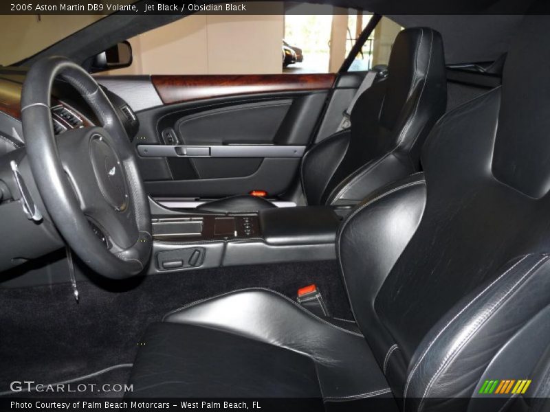  2006 DB9 Volante Obsidian Black Interior