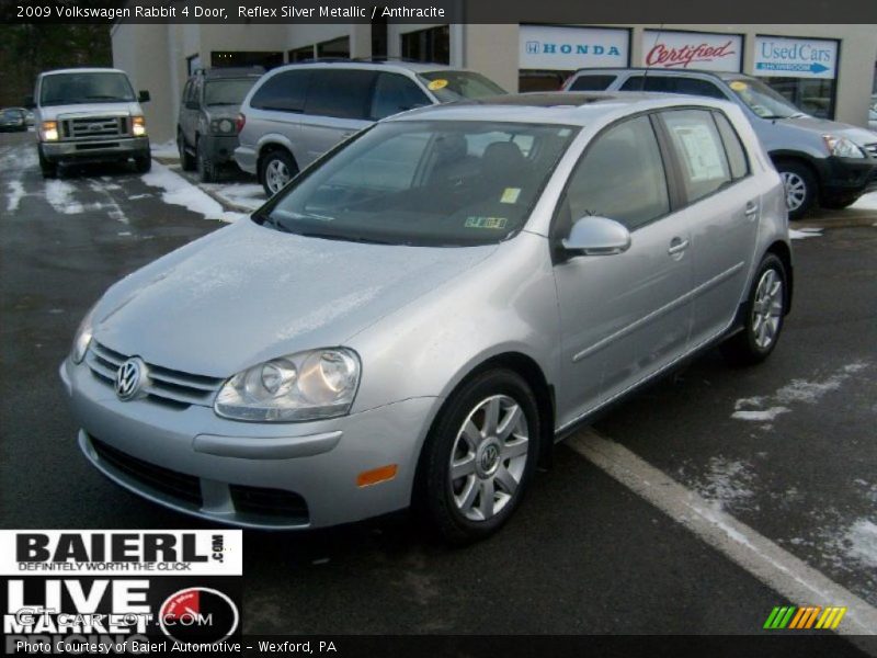 Reflex Silver Metallic / Anthracite 2009 Volkswagen Rabbit 4 Door