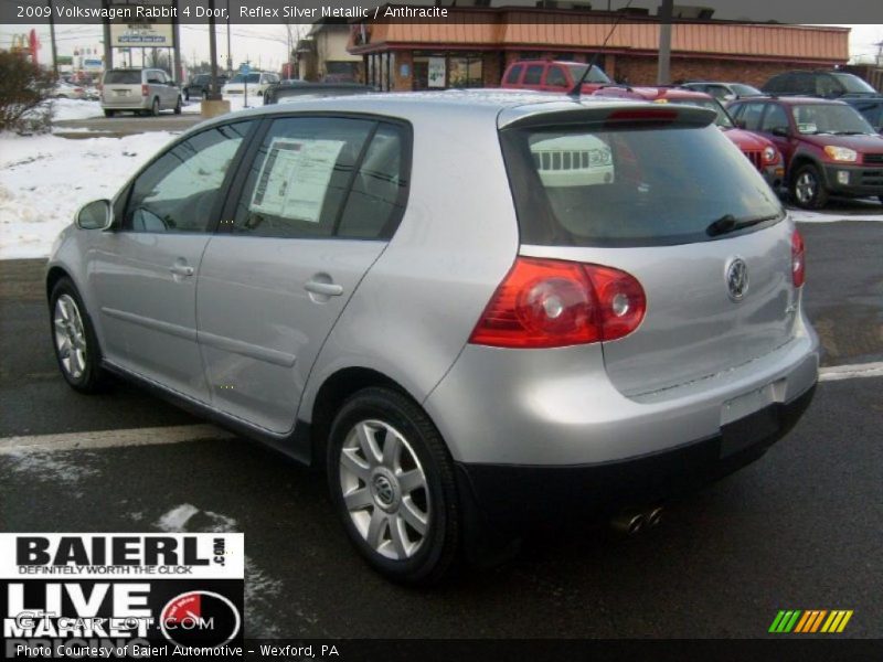 Reflex Silver Metallic / Anthracite 2009 Volkswagen Rabbit 4 Door