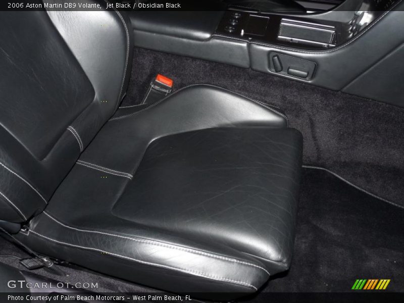  2006 DB9 Volante Obsidian Black Interior