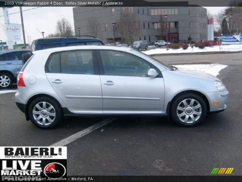 Reflex Silver Metallic / Anthracite 2009 Volkswagen Rabbit 4 Door