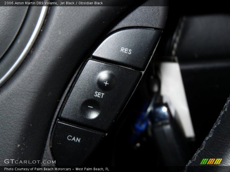 Controls of 2006 DB9 Volante