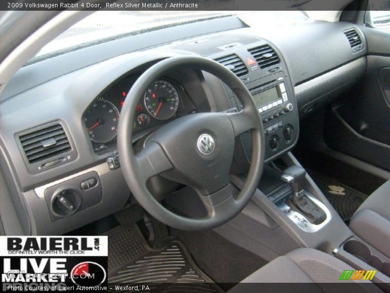 Reflex Silver Metallic / Anthracite 2009 Volkswagen Rabbit 4 Door