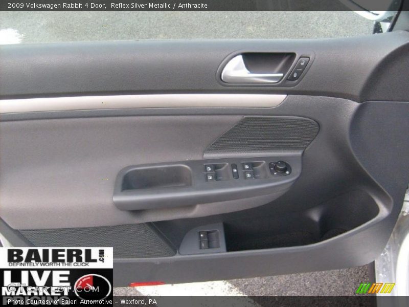 Reflex Silver Metallic / Anthracite 2009 Volkswagen Rabbit 4 Door