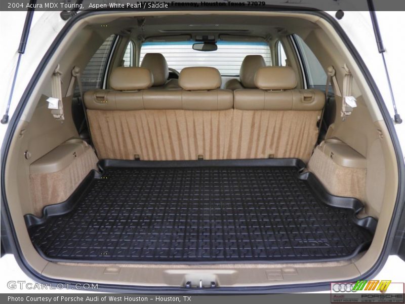 Aspen White Pearl / Saddle 2004 Acura MDX Touring