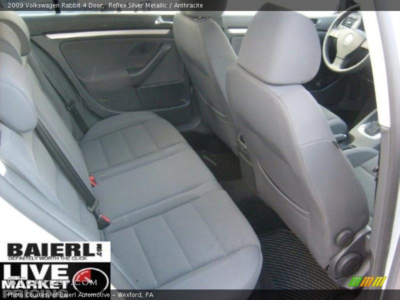Reflex Silver Metallic / Anthracite 2009 Volkswagen Rabbit 4 Door