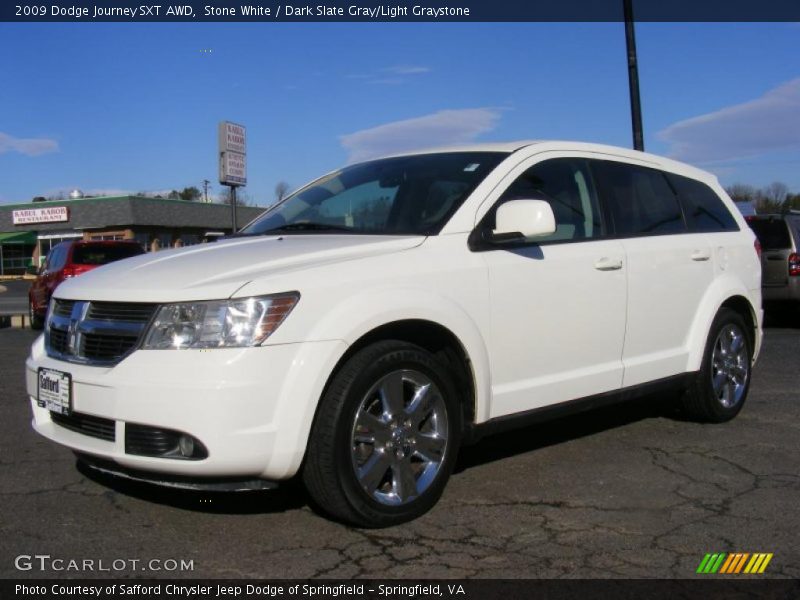 Stone White / Dark Slate Gray/Light Graystone 2009 Dodge Journey SXT AWD