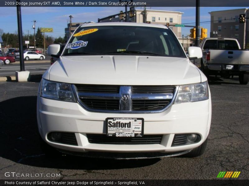 Stone White / Dark Slate Gray/Light Graystone 2009 Dodge Journey SXT AWD