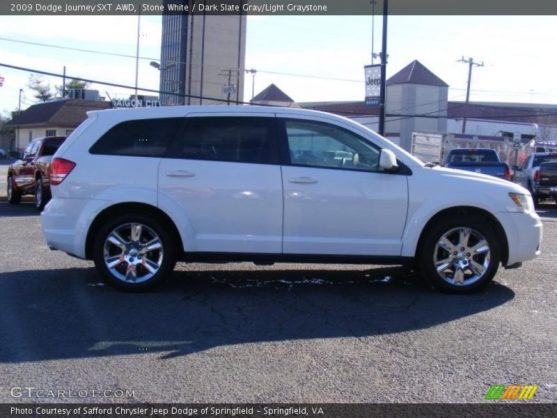Stone White / Dark Slate Gray/Light Graystone 2009 Dodge Journey SXT AWD