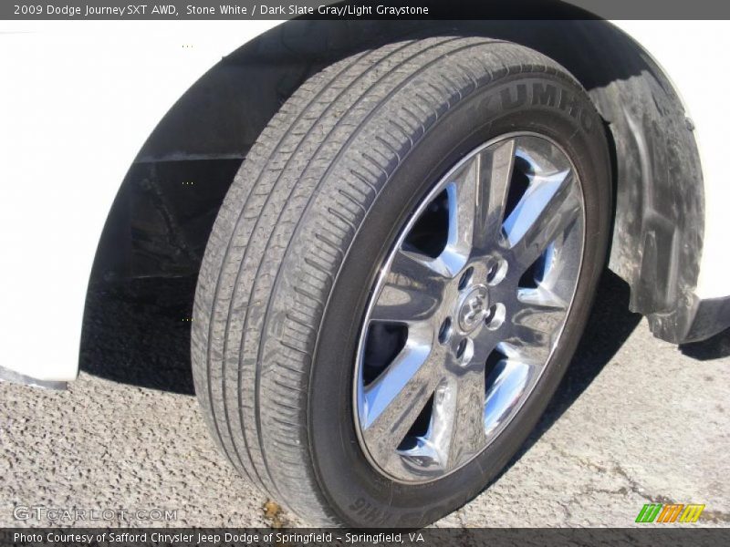 Stone White / Dark Slate Gray/Light Graystone 2009 Dodge Journey SXT AWD