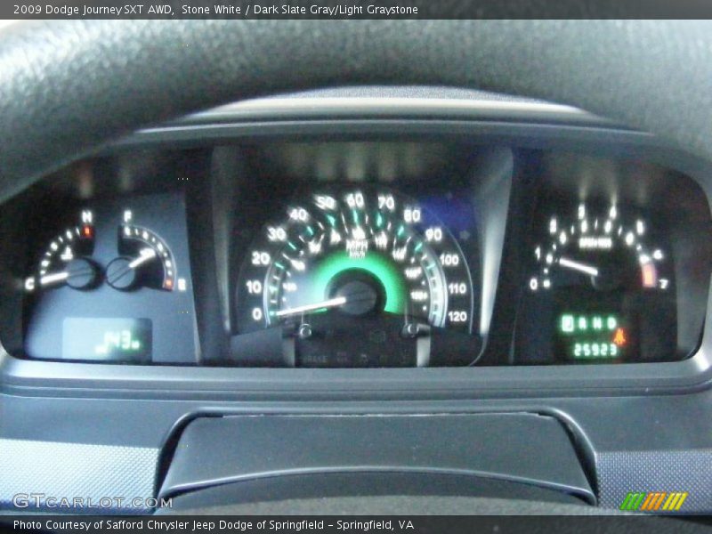 Stone White / Dark Slate Gray/Light Graystone 2009 Dodge Journey SXT AWD