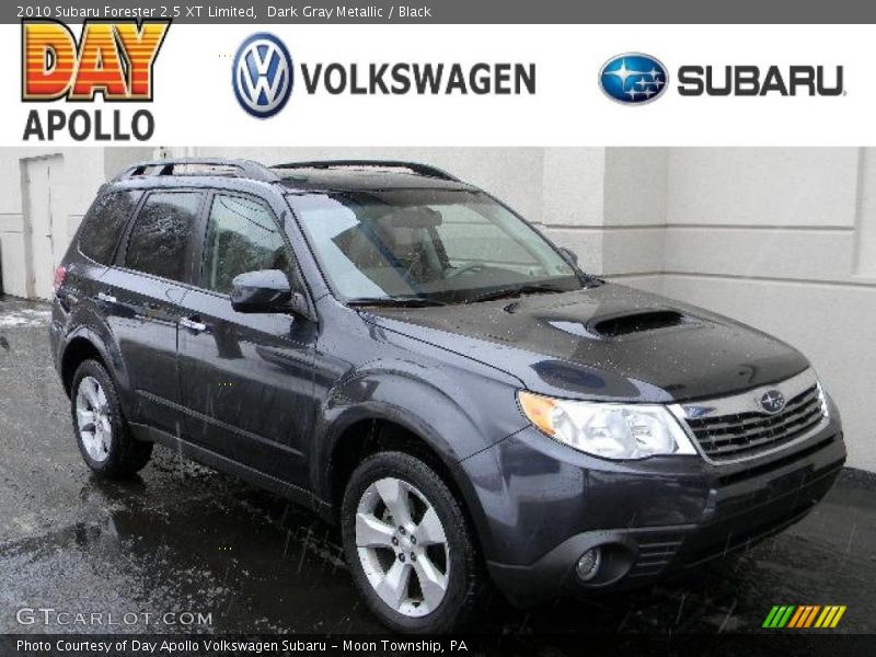 Dark Gray Metallic / Black 2010 Subaru Forester 2.5 XT Limited